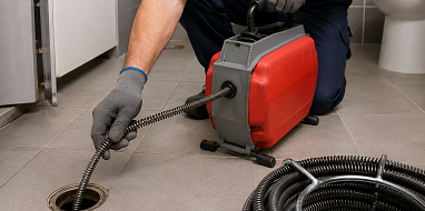 Механическая прочистка канализационных труб